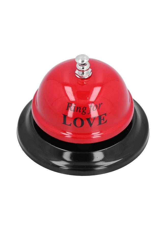 Ascension Ascension Table Ring Bell for Love Metallic Bell Ring for Love Cute Love Bell Ring Gift for Girlfriend Boyfriend Husband Wife Romantic Valentine's Day Gag Novelty Gifts Joke Game Prop (Random Colors)  - Image 1
