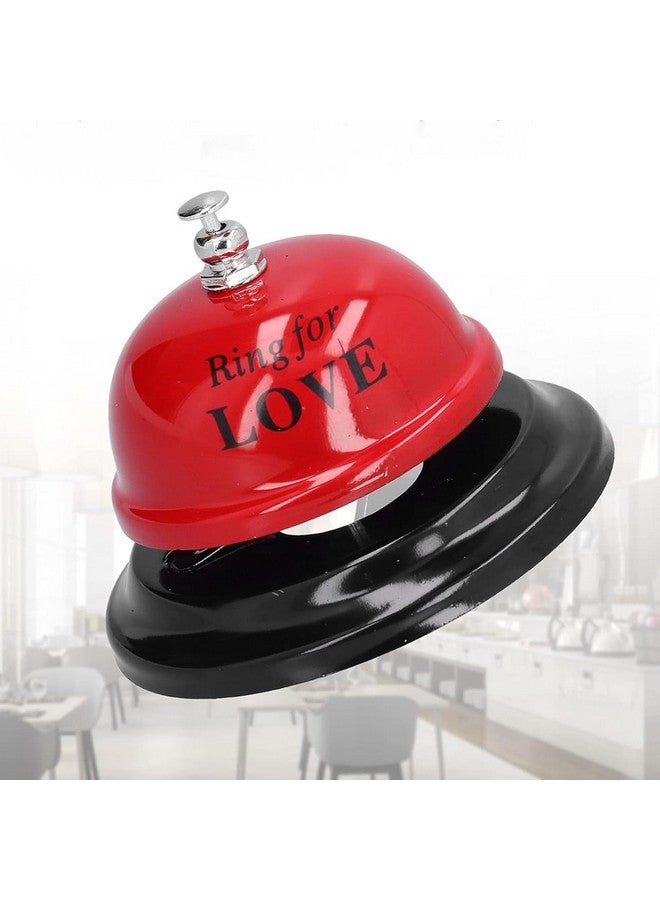 Ascension Ascension Table Ring Bell for Love Metallic Bell Ring for Love Cute Love Bell Ring Gift for Girlfriend Boyfriend Husband Wife Romantic Valentine's Day Gag Novelty Gifts Joke Game Prop (Random Colors)  - Image 4