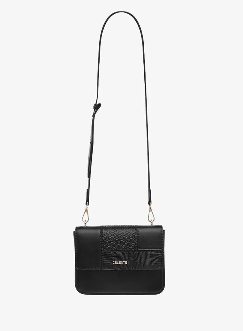 Celeste Panelled Crossbody Bag with Adjustable Strap