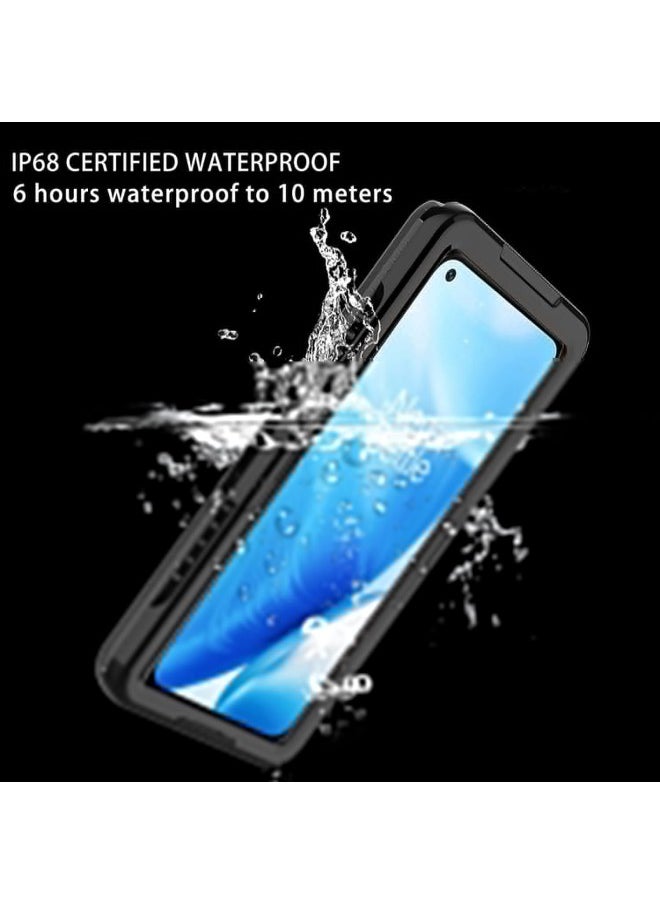 silvercnc - for OnePlus Nord N200 5G N100 IP68 Waterproof Case Shockproof Hard Cover,Heavy Duty Hard Cover with Screen Protector Case,Full Body Protective Clear Phone Cover Case Blue - Image 1