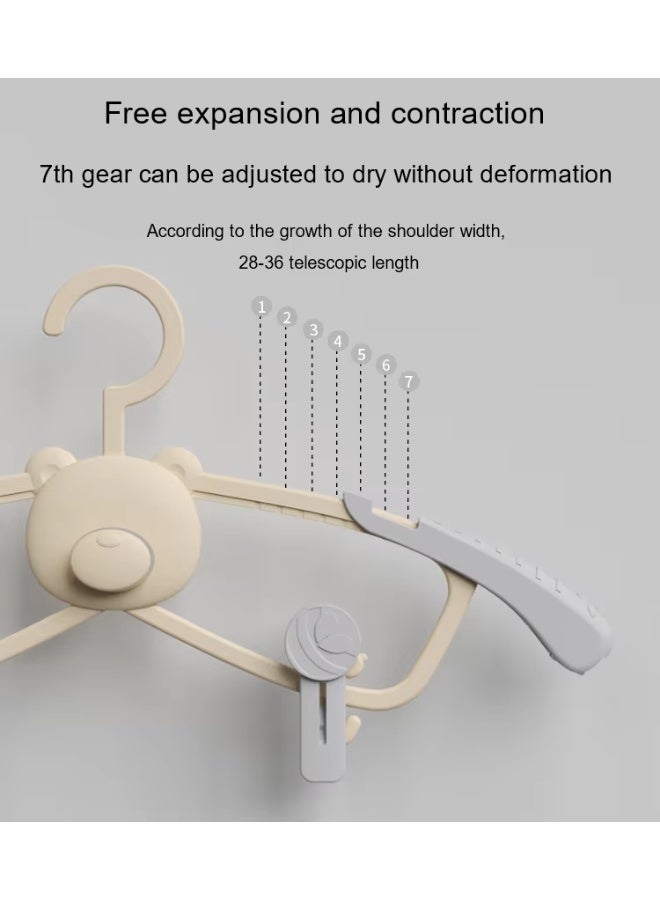 WALALLA 7-In-1 Baby Newborn Bathtub Stand Set Gift Box No-Bending Baby Bathing Table Nursing Table (Include Scoop, Bucket, Bath Mat,Washbasin,Bathtub,Bathtub Stand,Coat Hangers) - Image 3