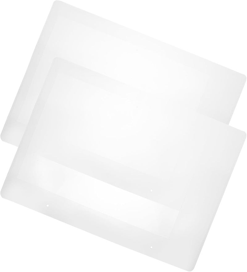 Pp A3 Document Protector Sleeve 2pcs, Multi-Function File Folder with Window, Portable Vertical Paper Organizer for Office and Inspection Use - Image 1