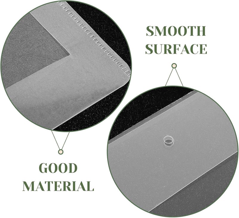 Pp A3 Document Protector Sleeve 2pcs, Multi-Function File Folder with Window, Portable Vertical Paper Organizer for Office and Inspection Use - Image 3