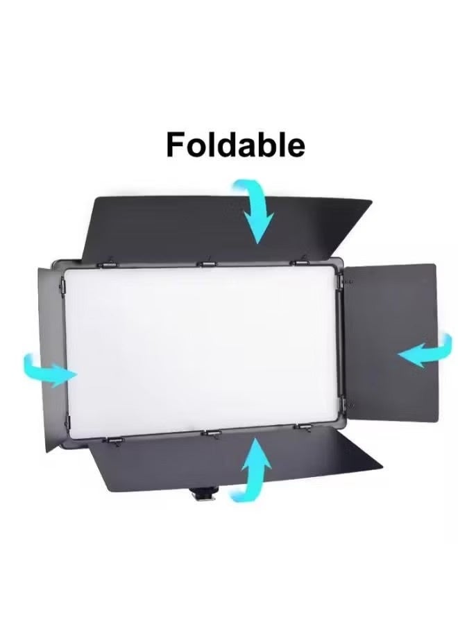 MAKS & CO. LED Pro 800 Photography Fill Light | 3200K–6500K Rechargeable Video Light for Outdoor Shooting, Live Streaming & Studio Use - Image 3