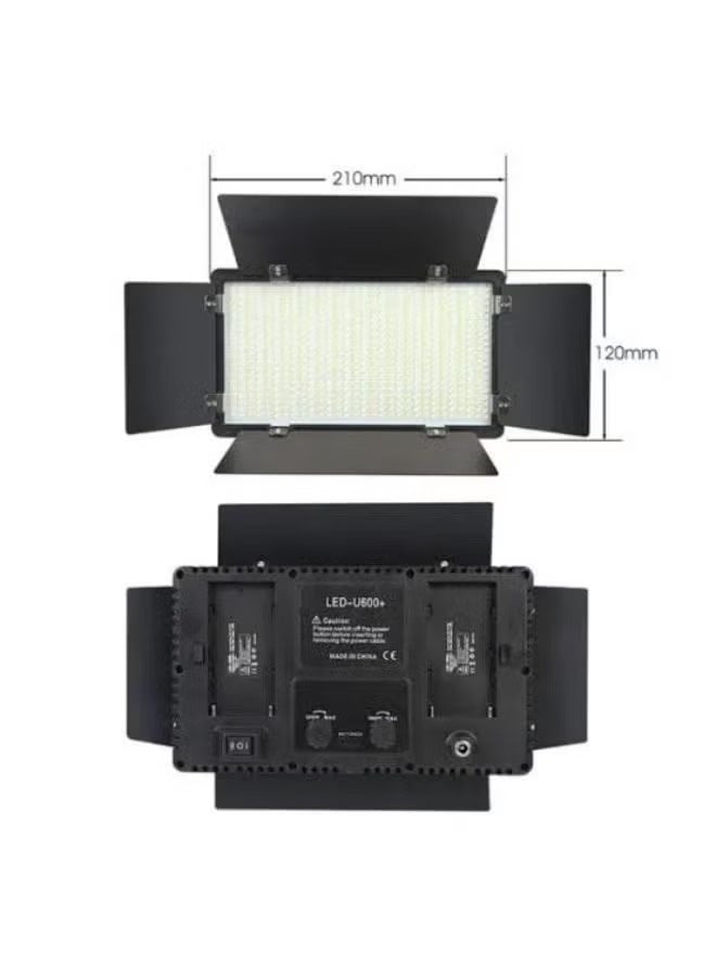 MAKS & CO. LED Pro 800 Photography Fill Light | 3200K–6500K Rechargeable Video Light for Outdoor Shooting, Live Streaming & Studio Use - Image 5