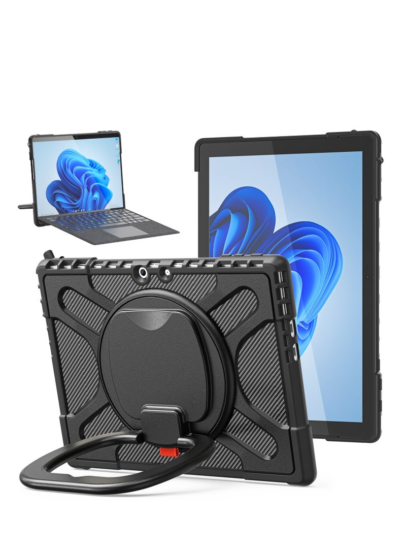 Microsoft Surface Pro 9 13.0-inch rugged case released in 2022, heavy-duty shockproof case with swivel handle, support keyboard attachment interface - Image 1