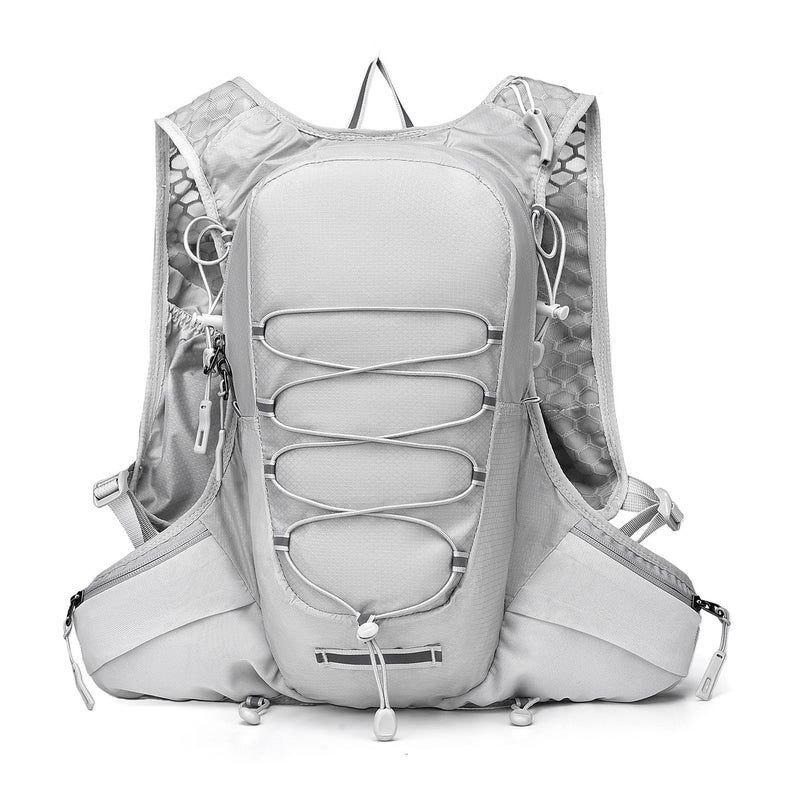 Running Bag Outdoor Backpack Double Shoulder Portable Trail Running Backpack for Men and Women Outdoor Cycling Bag Hydration Pack Marathon Backpack