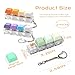 mintcaps Keyboard Fidget Toy 3PCS Keyboard Fidget Keychain Cound Fidget Toys Clicker Fidget Toy Stress Relief Keyboard Fidget Clicker - Image 4