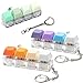 mintcaps Keyboard Fidget Toy 3PCS Keyboard Fidget Keychain Cound Fidget Toys Clicker Fidget Toy Stress Relief Keyboard Fidget Clicker - Image 2
