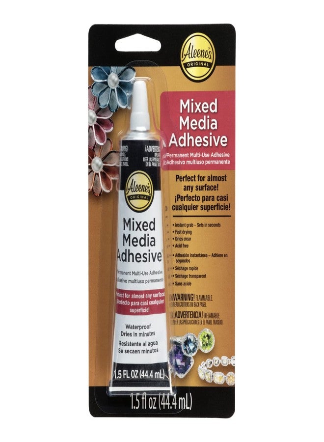 Aleene's Mixed-Media Adhesive, Professional Strength Heavy-Duty Craft DIY Adhesive, 1.5 fl oz - Image 1