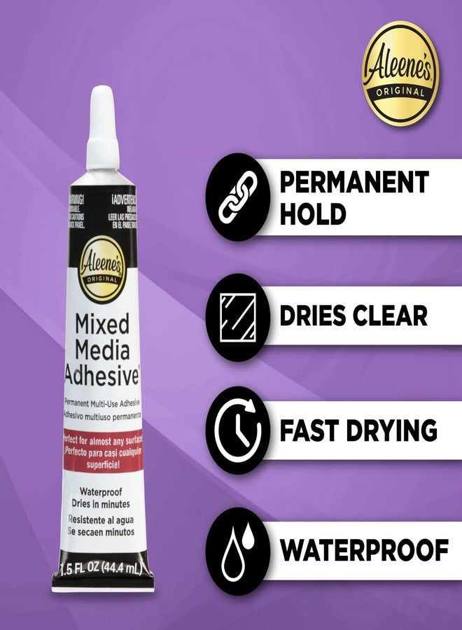 Aleene's Mixed-Media Adhesive, Professional Strength Heavy-Duty Craft DIY Adhesive, 1.5 fl oz - Image 3