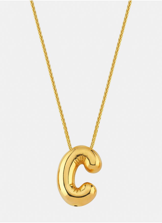 Urban Jewel Bubble Initial Letters Necklace "N"  - Image 4