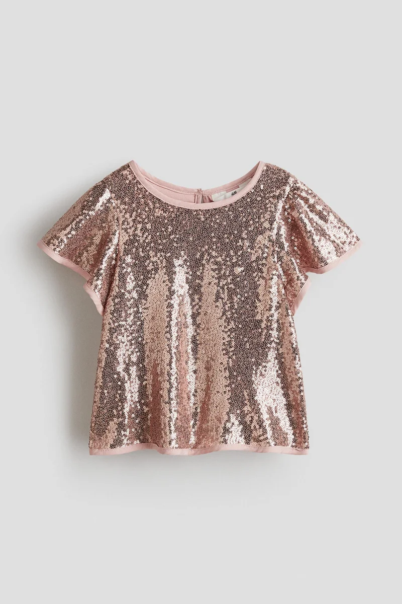 H&M Sequined top