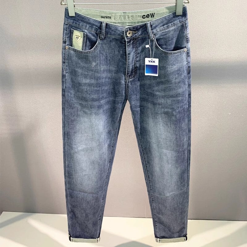 Unisex Classic Denim Jeans Loose Fit Daily Outdoor Wear - Image 4