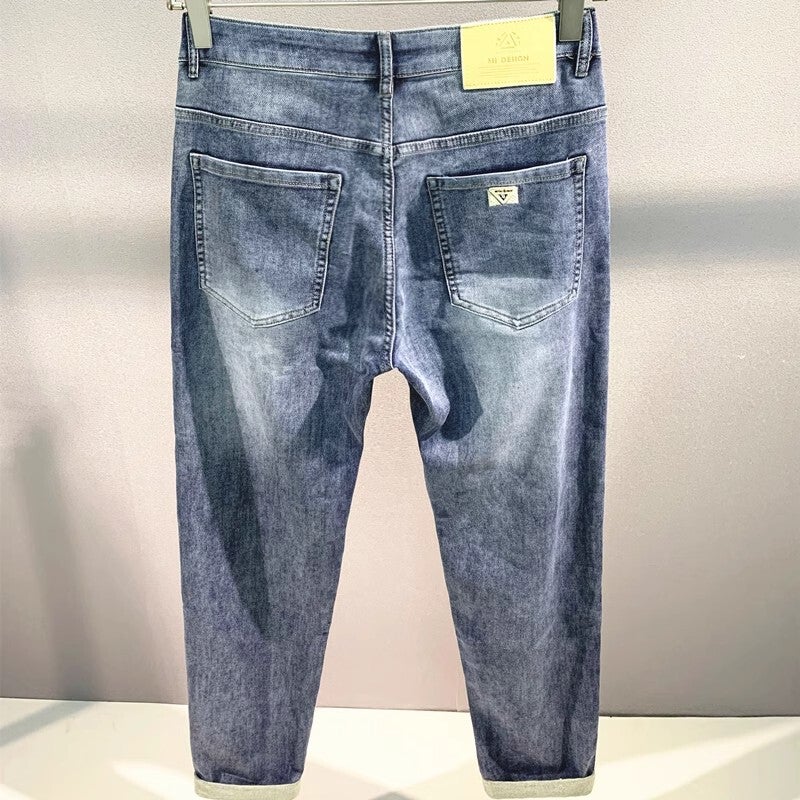 Unisex Classic Denim Jeans Loose Fit Daily Outdoor Wear - Image 5