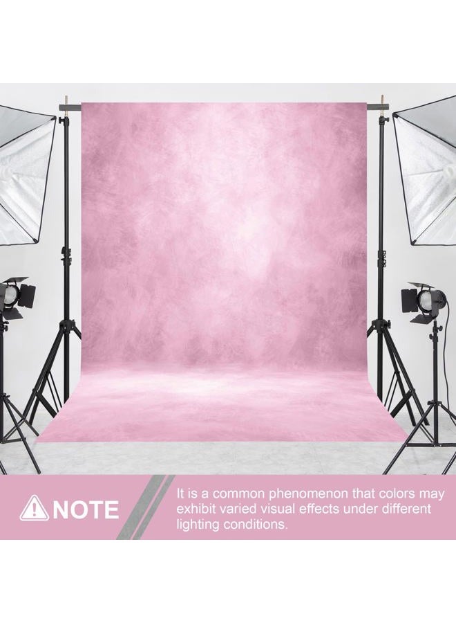 HABOKE 8x10ft Abstract Pink Photography Backdrop - Professional Studio Background for Portraits, Events & Photo Props with Pocket for Easy Setup - Image 4