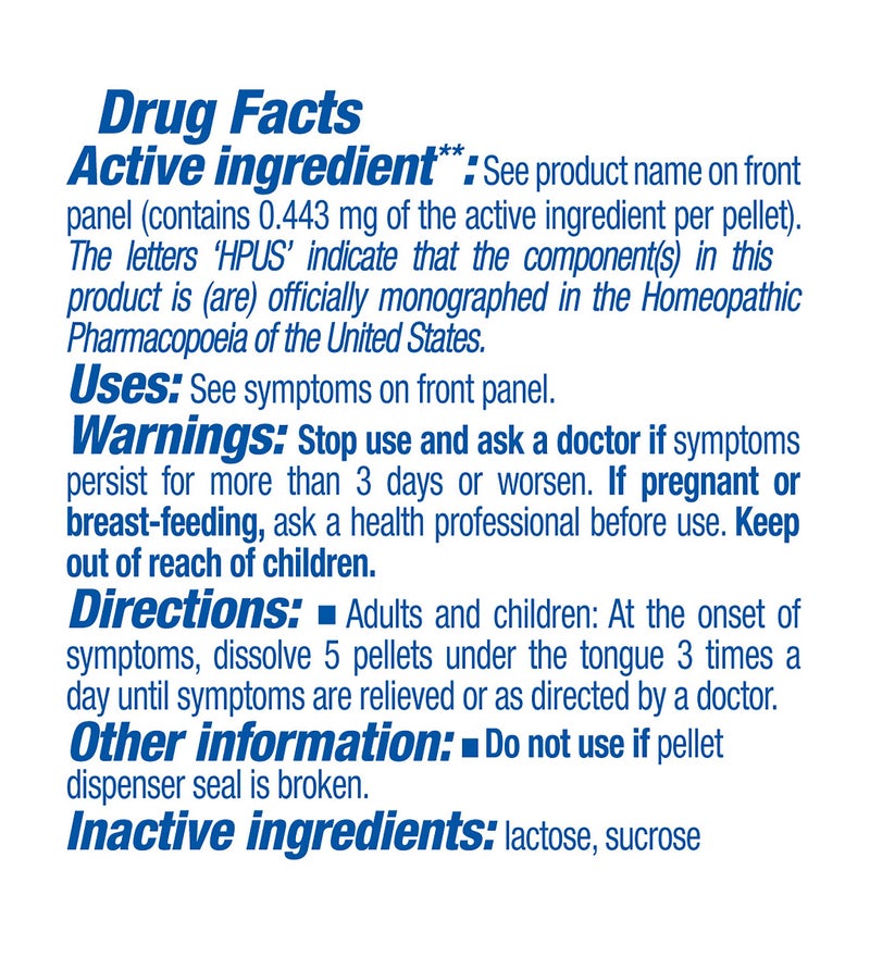 Boiron Ledum Palustre 200Ck Homeopathic Medicine for Insect Bites or Bruising - Pack of 3 (240 Pellets) - Image 2