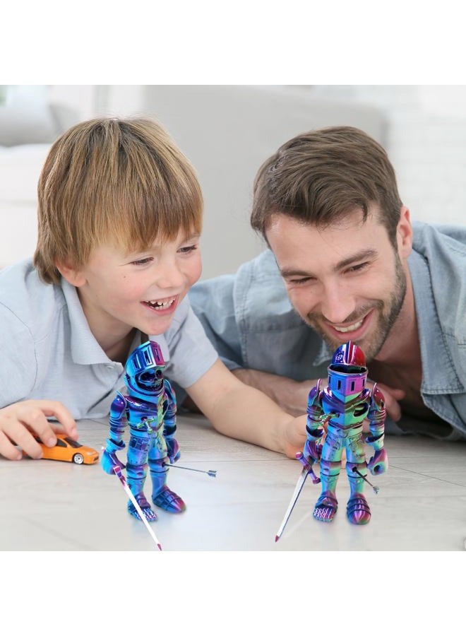 SAMIQU 3D Printed Skeleton Warrior Joint Free, Skeleton Knight Collectible Figurine,Perfect for Home Office Décor & Gift - Image 3