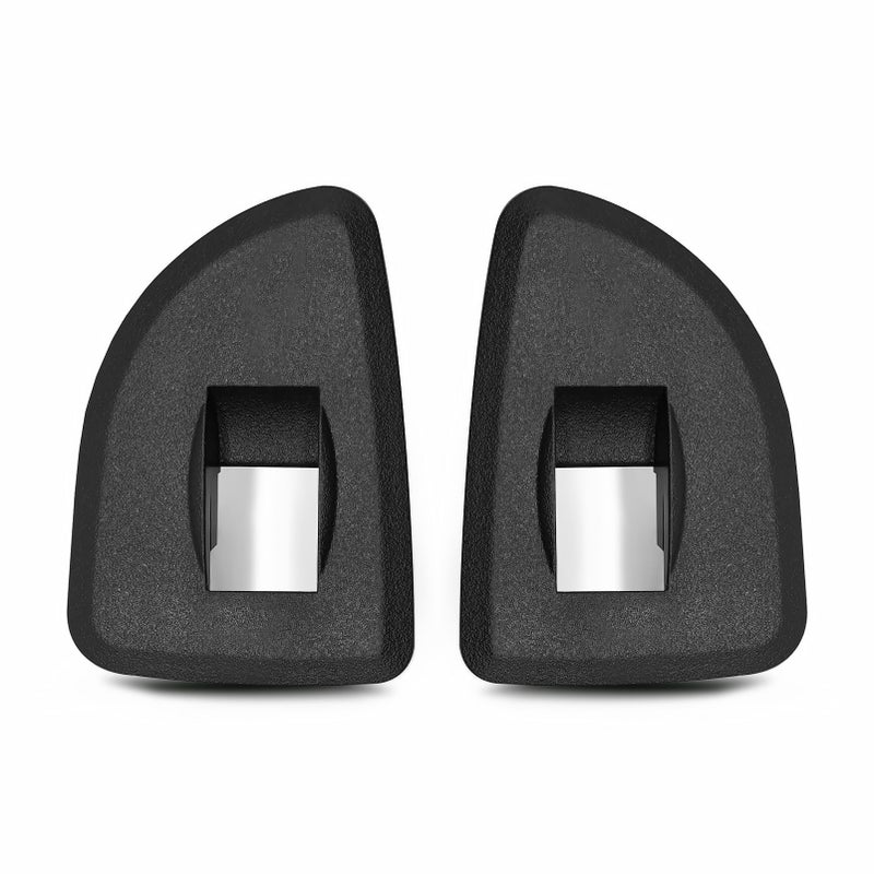 Yunnergo 2 PCS Black Rear Window Switch Panels Bezels 25995490 25995494 Compatible with Silverado Sierra 1500 2500 3500 20092013 - Image 3