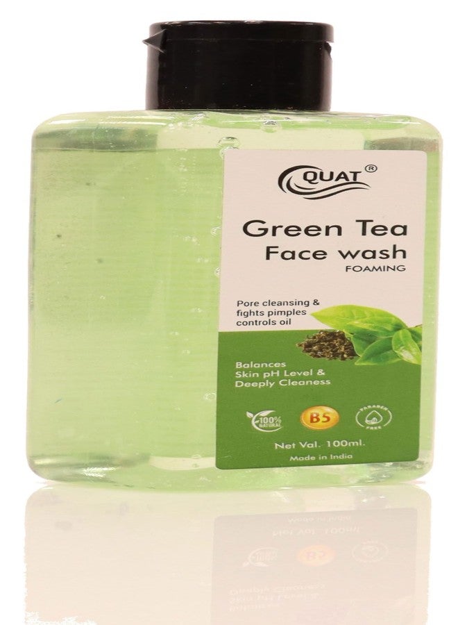 Quat Skin Refreshing Facewash, 100ml | Mild Face Wash With No Harsh Chemicals, Soap & Paraben Free | Gentle Cleanser For Sensitive Skin - Image 1