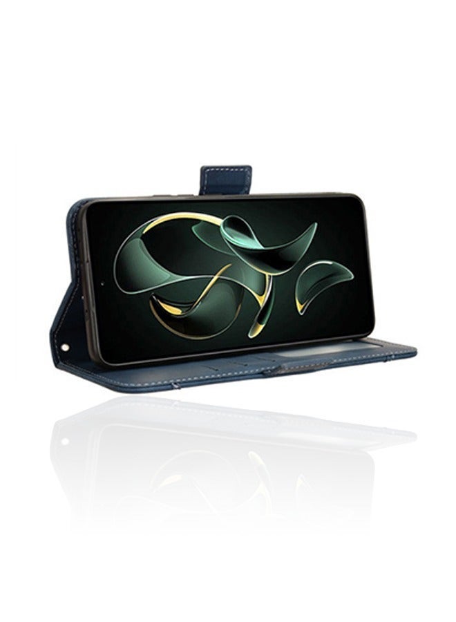 X-level Xiaomi 13T/13T Pro/Redmi K60 Ultra Case Cover Soft Quality Leather Flip Folio Wallet with Card Slots Holder Stand Back Cover Drop-Proof Shock-Proof Protective Cell Phone Back Accessories Protection - Image 5