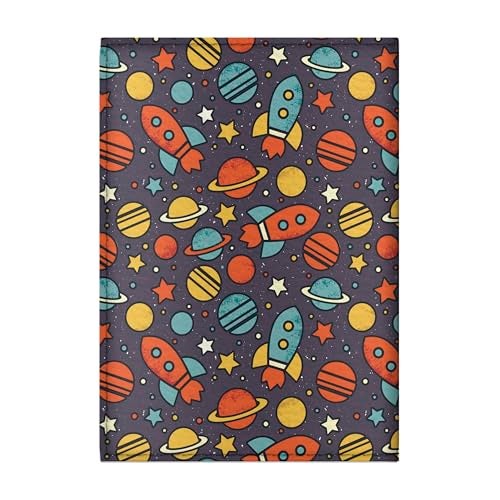 Quttie Passport Cover for Kids, Women and Men, Cute Travel Passport Holder (Dark Space) - Image 3