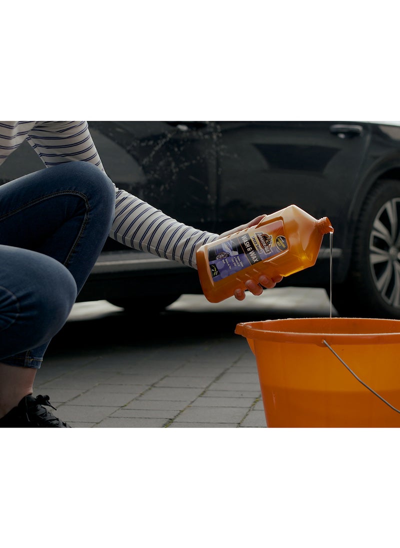 ARMOR ALL - Car Wash And Wax, 1 Litre, High Gloss Finish With Dual Action Formula To Save Time, 1 Piece - Image 1