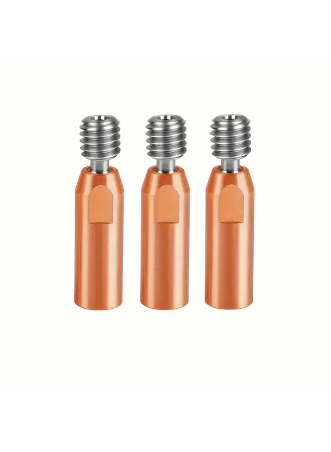 Bimetallic Titanium Copper 3D Printer Nozzle High Temp Resistant 450C - Image 4