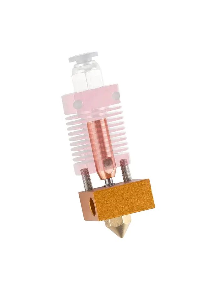 Bimetallic Titanium Copper 3D Printer Nozzle High Temp Resistant 450C - Image 2