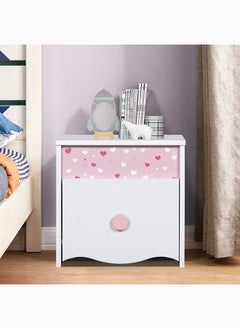 Home Box Elsa 1-Drawer Nightstand 40 x 38 x 40 cm  - Image 1