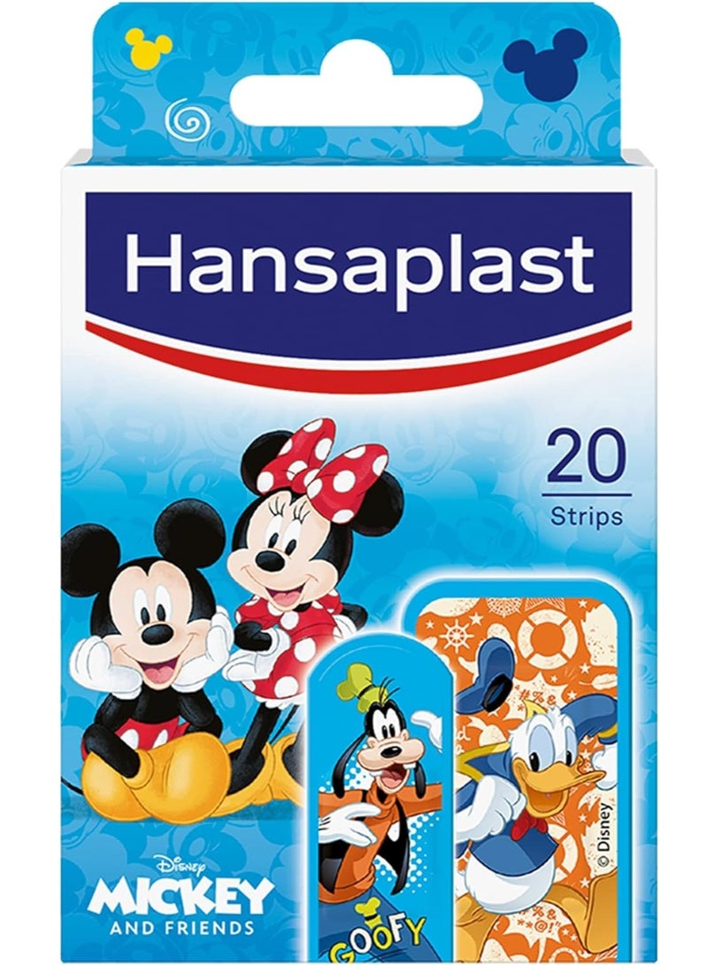 Hansaplast Junior Mickey Mouse Plasters 20Piece - Image 1