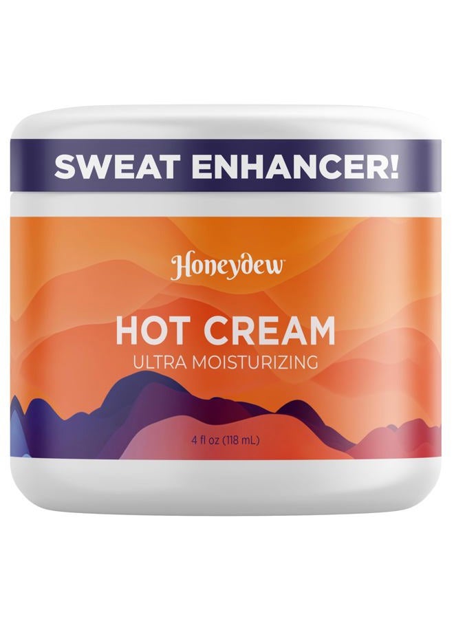 Maple Holistics لوشن شد الجسم الساخن - كريم شد للبطن والسلوليت - كريم عرق لتحسين نتائج التمرين - لوشن مرطب طويل الأمد للتدليك قبل وبعد التمرين - Image 1