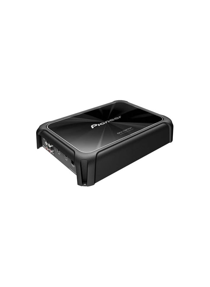 Pioneer Pioneer GM-D9701, 2400W car amplifier, 1200W RMS amplifier, Class-D monoblock amplifier, car audio amplifier, subwoofer amplifier, bass boost remote, 1-ohm stable amplifier, MOSFET power supply, variable low-pass filter  - Image 1