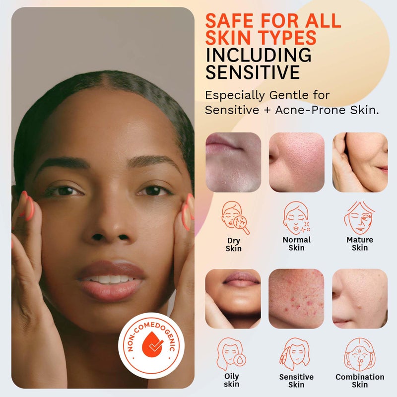 Fig.1 Retinol Night Cream | Face Hydrating Moisturizer With Retinol & Squalane | Night Cream For Women With Sensitive Skin | Dermatologist Tested Wrinkle Reduction | 50ml / 1.7 fl oz - Image 3