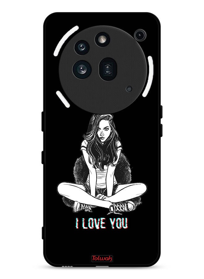 Tolwak Nothing Phone (3a) Pro Protective Case Cover I Love You Art - Image 1