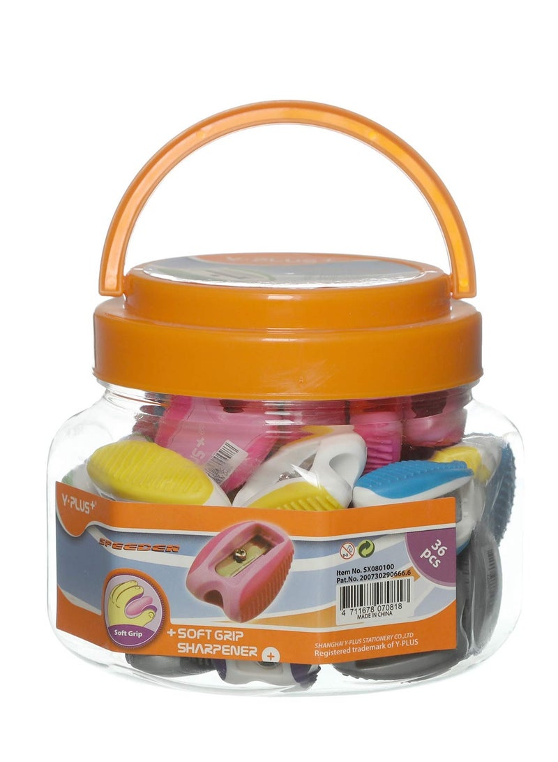 YPlus مبراة سريعة (36 قطعة في جرة) - Image 2