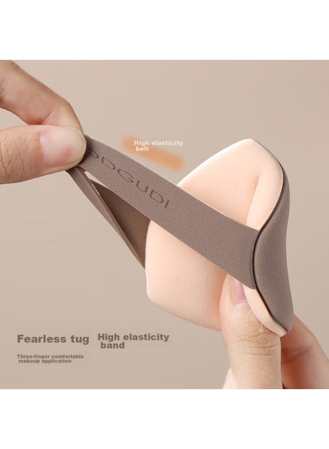 GOOOD Gudi Goood Milk Coffee Powder Puff Air Cushion, Ultra-soft, Non-absorbing Powder, Double-sided Foundation Liquid, Specialized Beauty Blender, Dry And Wet Dual-use, Setting Powder - Image 5