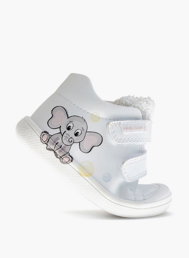 Pablosky Girls' High Top Sneakers with Hook and Loop Closure School Shoes - Image 5