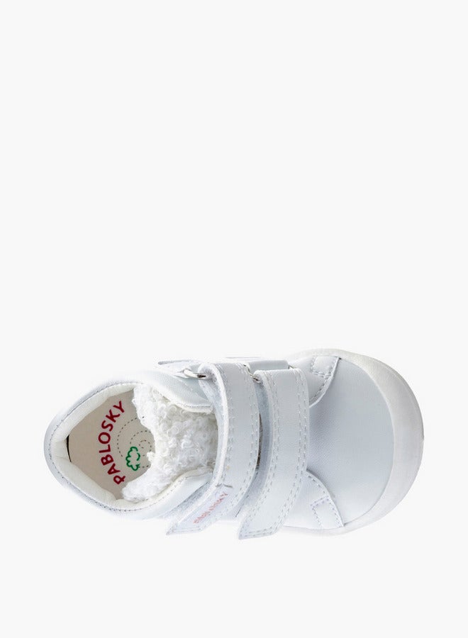 Pablosky Girls' High Top Sneakers with Hook and Loop Closure School Shoes - Image 4