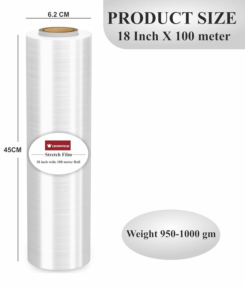 Cintrotech BioDegradable Packing Material18 Inch 450 mm 100 Meters Length Per Unit Pack of 1 White - Image 2