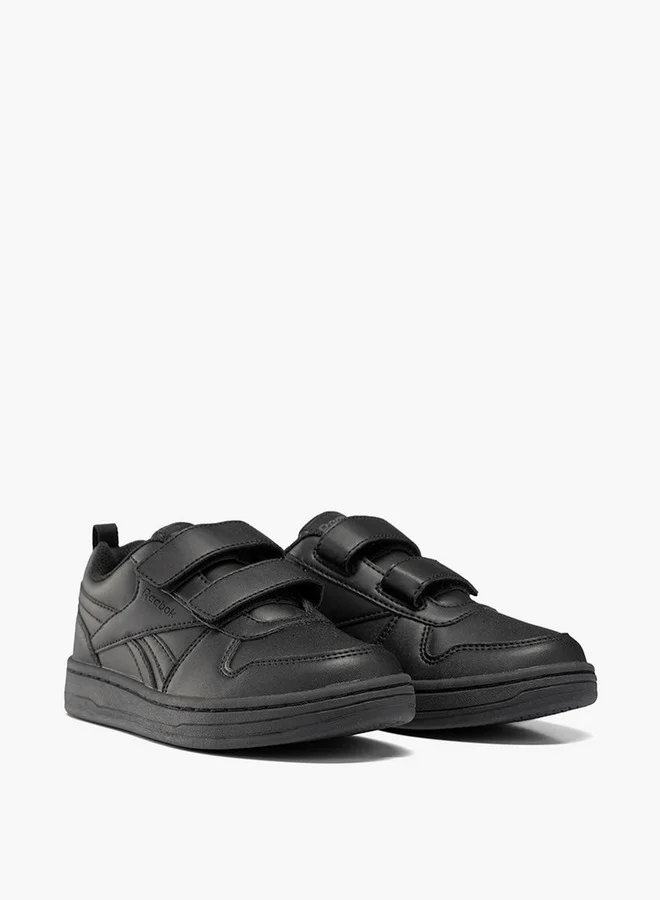 ريبوك Kids' Panelled School Shoes with Hook and Loop Closure