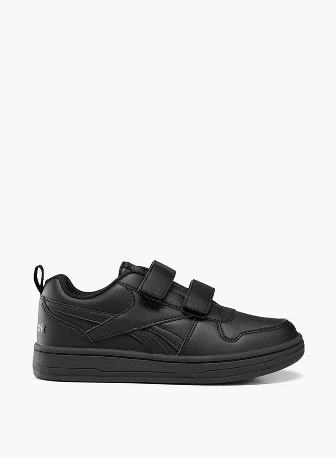 ريبوك Kids' Panelled School Shoes with Hook and Loop Closure