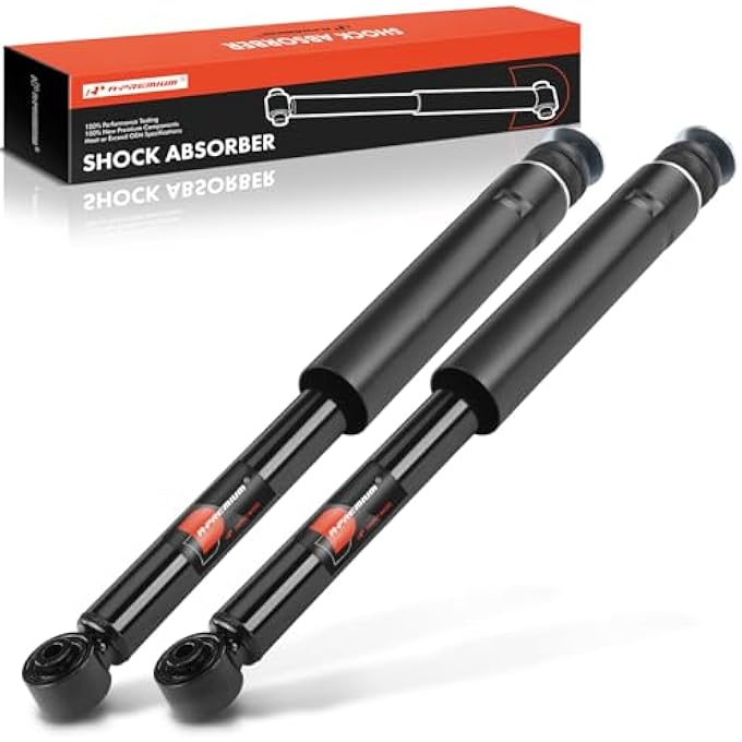 A-Premium Rear Suspension Shock Absorber Compatible With Honda Civic 2013 2014 2015 2Pc Set - Image 1