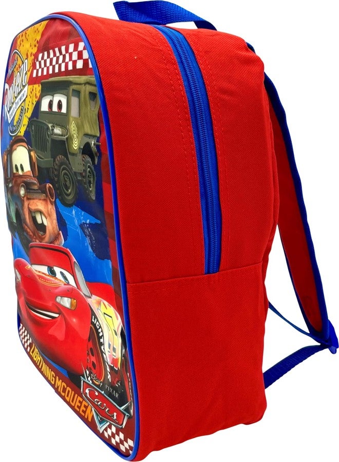 روز حقيبة ظهر مدرسية للأطفال من Ruz Kid's، مقاس 15 بوصة، بتصميم سيارات مرخصة (Cars Rust-Eze)، كبيرة الحجم - Image 3
