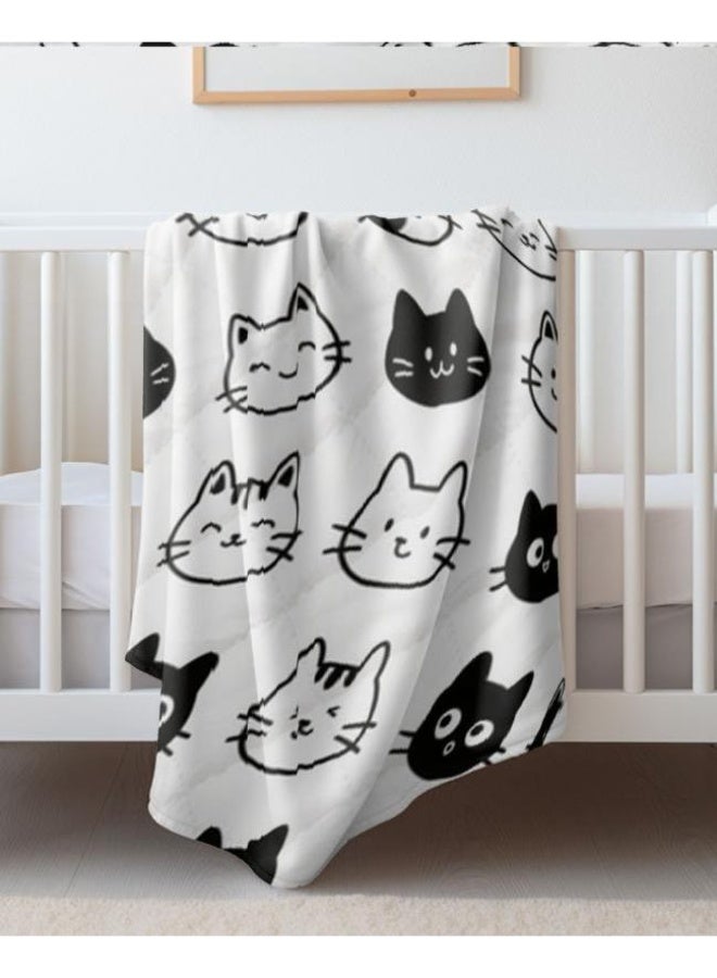 عام بطانية رقيقة من الفانيلا الكرتونية للأطفال والرضع (دافئة ومريحة، ومناسبة للنوم، واستخدام الألعاب) 70 سم * 100 سم - 54 - Image 2