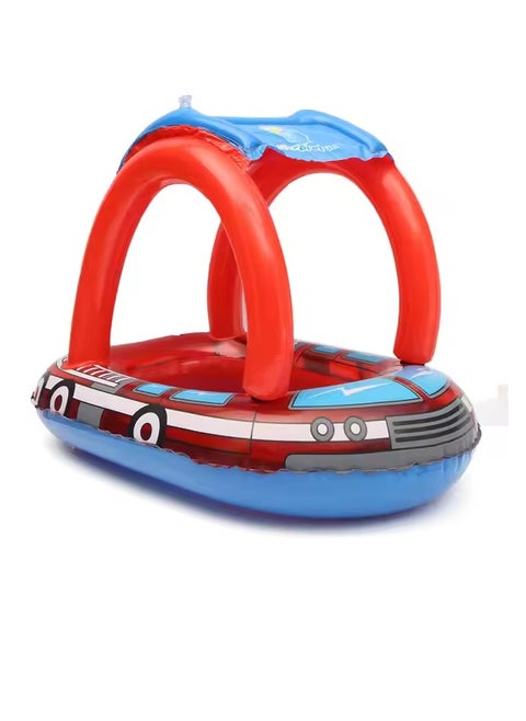 Enjoy an unforgettable summer with this shaded children's float, which combines the fun of water play with protection from the scorching sun, ensuring your child has hours of safe and comfortable fun. Children's float - Children's sun protection float - Children's float with canopy - Swimming float