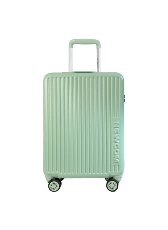 NEWCOM PC Hard Shell Suitcase | TSA Lock | 4 Spinner Wheels | Lightweight Travel Luggage | Cabin & Checked | 20/24/28 Inch | Black, Pink, Silver, Green - Image 1
