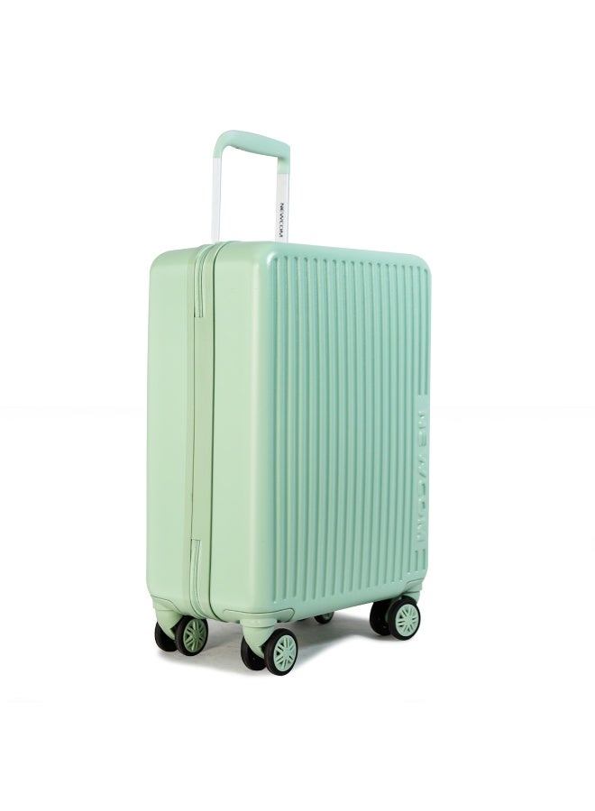 NEWCOM PC Hard Shell Suitcase | TSA Lock | 4 Spinner Wheels | Lightweight Travel Luggage | Cabin & Checked | 20/24/28 Inch | Black, Pink, Silver, Green - Image 2