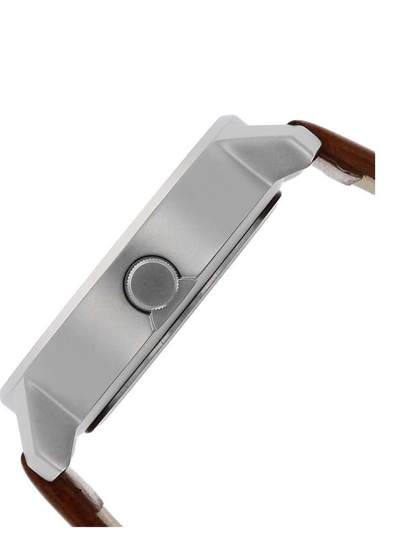 fastrack - Fastrack Quartz Analog Black Dial Leather Strap Watch for Guys - Image 1