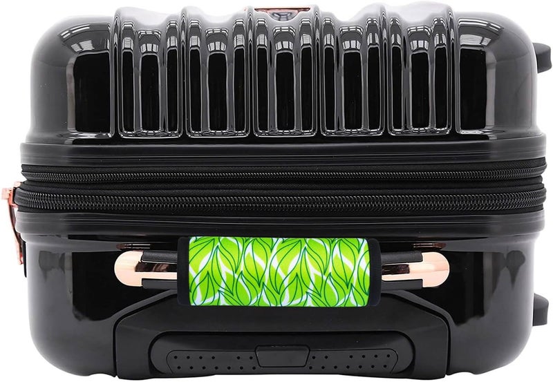 Careteilly Neoprene Luggage Handle Wrap Fluorescent Colors Luggage Identifiers/Tags/Marker (Leaf) - Image 4